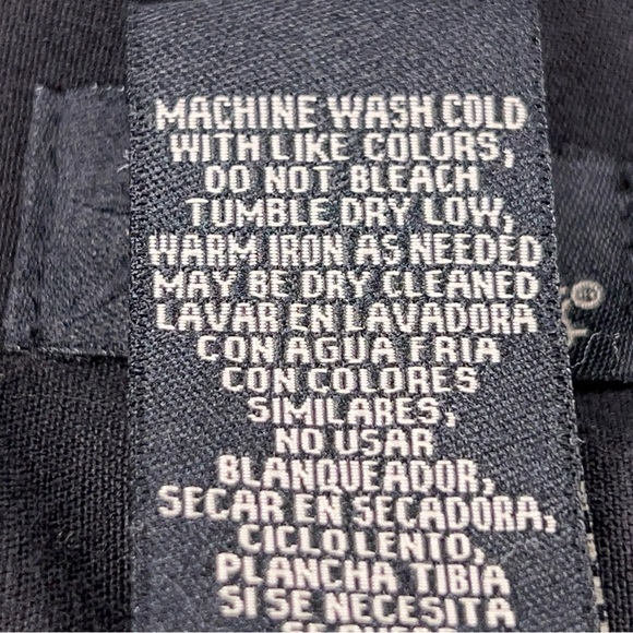 Y2K Era Size 9 Star City Black Bootcut Pants Stretch Classic Juniors Dress Pants - Picture 14 of 14